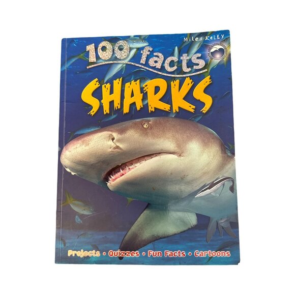 100 Facts Books Bundle - Dinosaurs Sharks & Human Body By Miles Kelly - Set of 4 - Picture 4 of 9